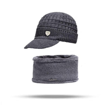 Load image into Gallery viewer, New Winter Hat Skellies Beanies Hats Winter Beanies For Men Women Wool Scarf Caps Balaclava Mask Gorgas Bonnet Knitted Hat Scarf Hat Set Outdoor Sport Warm Beanies Hat For Men Knitted Hats Bandana Hiking Camping Kid Neck Warmer Cap