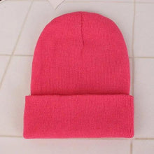 Load image into Gallery viewer, New Winter Hats for Women Men Beanies Knitted Solid Cool Hat Girls Autumn Female Beanie Warm Bonnet Casual Cap For Winter Knitted Autumn Winter Cap Warm Elastic Winter Women and Men Hat