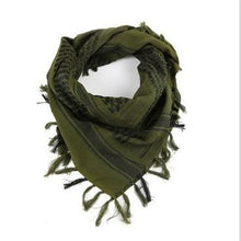 Load image into Gallery viewer, New Winter Women Men Windproof Warmer Military Scarf Muslim Hijab Unisex Scarves Tassel Desert Arab Keffiyeh Shawl Scarf Military Shemagh Tactical Desert Keffiyeh Head Neck Scarf Arab Wrap with Tassel