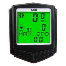 Load image into Gallery viewer, New Wireless Bicycle Computer Heart Rate Monitor Automatically Wake Up Backlit Speedometer Code Table Odometer Wireless Waterproof Cycle Bike Computer With LCD Display And Multi-Functions