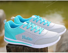 Load image into Gallery viewer, New Womans Purple Casual Sneakers Breathable Women Shoes Mesh Women Chunky Sneakers Walking Running Tennis Gym Shoes For Women Non Slip Sneakers