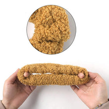 Load image into Gallery viewer, New Women Cute Teddy Velvet Scrunchies Elastic Hair Band Faux Fur Hair Rope Girl's Hair Tie Accessories Ponytail Holder Accessories for Women And Girls