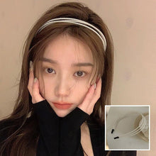 Load image into Gallery viewer, New Women Elegant Full Pearls Simple Hairbands Sweet Headband Hair Hoops Holder Ornament Head Band Lady Fashion Gorgeous Hair Accessories For Women