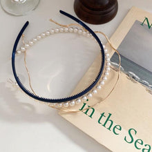 Load image into Gallery viewer, New Women Elegant Full Pearls Simple Hairbands Sweet Headband Hair Hoops Holder Ornament Head Band Lady Fashion Hair Accessories