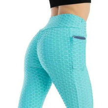Load image into Gallery viewer, New Women Fitness Pocket Push Up Leggings Workout High Waist Legging For Running Gym Leggings Pants Women Clothing