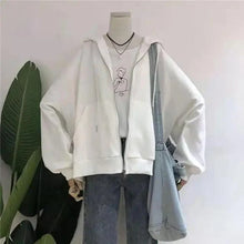Load image into Gallery viewer, New Women Hoodie Version Loose Thin Long Oversized Sweatshirts Women Pink Women's Sweatshirt With A Hood Hoodies Hooded Jacket Female Long Sleeve Hooded Streetwear Hoodie
