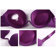 Load image into Gallery viewer, New Women Lingerie U Backless Bras Underwear Deep U Low Cut Push Up Bra Female Breathable Bra