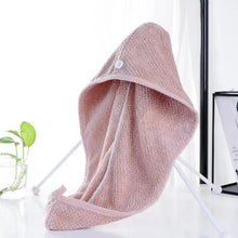 Load image into Gallery viewer, NEW Women Magic Shower Microfiber Hair Towel Quick Drying Dryer Bath Towels Quickly Drying Women Accessories
