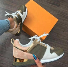 Load image into Gallery viewer, New Women's Breathable Sneakers Fashion Autumn Running And Walking Lace-up Breathable Casual Comfortable Walking Footwear Fashion New Lightweight Sneakers