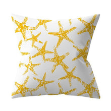 Load image into Gallery viewer, New Yellow Cushion Cases Modern Fashion Abstract Art Decorative Modern Pillow Covers Beautiful Pattern Square Pillow Case Sofa Car Couch Decorative Cover For Pillows 45x45CM
