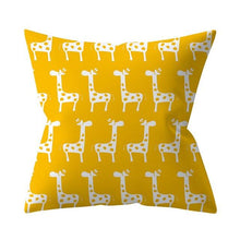 Load image into Gallery viewer, New Yellow Cushion Cases Modern Fashion Abstract Art Decorative Modern Pillow Covers Beautiful Pattern Square Pillow Case Sofa Car Couch Decorative Cover For Pillows 45x45CM