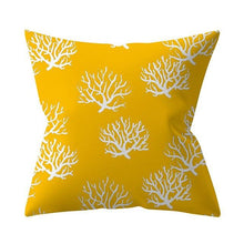 Load image into Gallery viewer, New Yellow Cushion Cases Modern Fashion Abstract Art Decorative Modern Pillow Covers Beautiful Pattern Square Pillow Case Sofa Car Couch Decorative Cover For Pillows 45x45CM