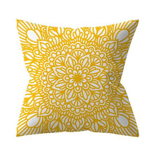 Load image into Gallery viewer, New Yellow Cushion Cases Modern Fashion Abstract Art Decorative Modern Pillow Covers Beautiful Pattern Square Pillow Case Sofa Car Couch Decorative Cover For Pillows 45x45CM