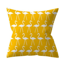 Load image into Gallery viewer, New Yellow Cushion Cases Modern Fashion Abstract Art Decorative Modern Pillow Covers Beautiful Pattern Square Pillow Case Sofa Car Couch Decorative Cover For Pillows 45x45CM