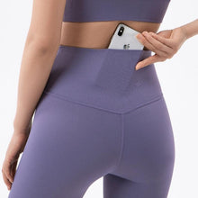 Load image into Gallery viewer, New Yoga Pants Women Leggings Fitness Girl Soft Pants Tight High Waist Women's Sports Pants Yoga Pants Leggings Workout Pants With Pocket Stretchable Sports Fitness Running Pants For Women & Girls