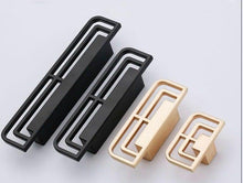 Load image into Gallery viewer, New Zinc Alloy Modern Style Bedroom Cabinet Furniture Door Handle Imitation Copper Antique Furniture Closet Door Knob Cabinet Furniture Door Handle Imitation Copper Antique Furniture Closet Door Knobs 2.2CM