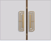 Load image into Gallery viewer, New Zinc Alloy Modern Style Bedroom Cabinet Furniture Door Handle Imitation Copper Antique Furniture Closet Door Knob Cabinet Furniture Door Handle Imitation Copper Antique Furniture Closet Door Knobs 2.2CM