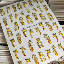 Load image into Gallery viewer, Newest Cats 3D Nail Art Sticker Decal Template Nail Tool Decorations Cute Nail Stickers for Kids and Little Girls Sheets Self Adhesive Nail Art Stickers 3D Animal Nail Decals Nail Art Decoration Set Including Cat Dog Strawberry Bear Chick Bunny Pat