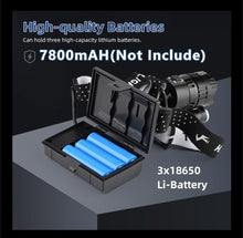 Load image into Gallery viewer, Newest Waterproof XHP199 16-Core Super Bright Powerful Lantern Headlamp XHP110 LED USB Flashlight XHP50 Headlight Rechargeable 18650 Zoom Torch Light