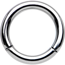 Load image into Gallery viewer, 14G 5/16 Solid G23 Implant Grade Titanium Hinged Segment Ring