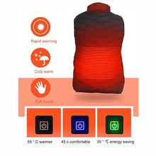 Load image into Gallery viewer, Nine Districts Intelligent Heating Vest Electric Heating