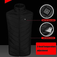 Load image into Gallery viewer, Nine Districts Intelligent Heating Vest Electric Heating