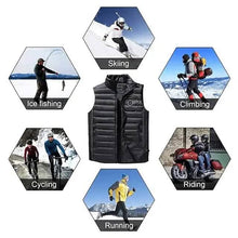 Load image into Gallery viewer, Nine Districts Intelligent Heating Vest Electric Heating
