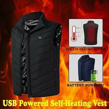 Load image into Gallery viewer, Nine Districts Intelligent Heating Vest Electric Heating