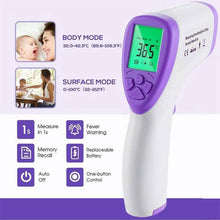 Load image into Gallery viewer, No-Contact Infrared Forehead LCD Thermometer BZ-R6