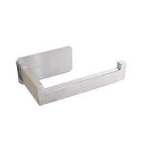 Load image into Gallery viewer, No-Drill Self Adhesive Toilet Paper Holder Stainless Steel Bathroom Kitchen Roll Paper Accessory Tissue Towel Rack Metal Holders Toilet Tissue Roll Holders Dispenser And Hangers Wall Mounted For Bathroom Kitchen Stainless Steel Modern Square Style