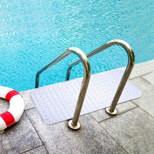 Load image into Gallery viewer, Non Slip Shower Mat Massage Anti-Bacterial with Suction Cups