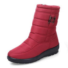 Load image into Gallery viewer, Non-Slip Snow Boots New Womens Warm Winter Boots Waterproof Shoes Winter Women Shoes Plus Velvet Cotton Boots Warm Lining Comfortable Non Slip Ankle Booties Outdoor Hiking Walking Platform Shoes