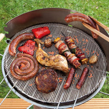 Load image into Gallery viewer, Non-Stick Frying Pan Pad Round Liner Sheet Barbecue Grill Mat Tools For Microwave Oven Outdoor BBQ Accessories Multifunctional Food Grade Non-Stick Reusable Grill Mat for Gas Grill for Charcoal Grill BBQ Things