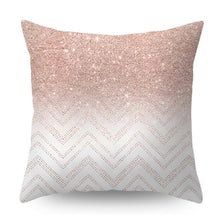 Load image into Gallery viewer, Nordic Style Pillow Covers Plant Letter Flower Geometric Sofa Cushion cover Headrest Pink Party Decorations Gift For Kids Geometric Decorative Throw Pillow Covers Square Cotton Cushion Covers Outdoor Sofa Home Pillow Covers