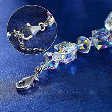 Load image into Gallery viewer, Northern Lights Artificial Crystal Bracelet 7"+ 2" Extension Chain