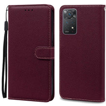 Load image into Gallery viewer, Note 11 Case For Xiaomi Redmi Note 11 11S Case Leather Wallet Flip Case For Redmi Note 11 Pro Phone Cases Note 11S Cover High Quality Flip Leather Wallet Case