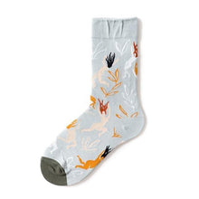 Load image into Gallery viewer, Novelty Happy Funny Women Graphic Short Socks Socks Combed Out Of Pure Cotton Art Abstract Oil Painting Socks French Style Crew Socks For Men And Women