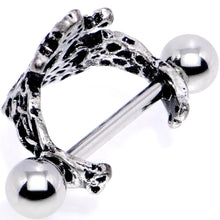 Load image into Gallery viewer, 16G 1/2 Rococo Ring Cuff Cartilage Earring