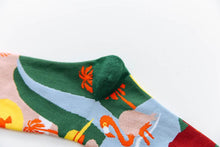 Load image into Gallery viewer, Occident Fashion Colorful Print Socks Women with Mushroom Spring Woman Socks Breathable Cotton Socks For Women