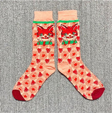 Load image into Gallery viewer, Occident Fashion Colorful Print Socks Women with Mushroom Spring Woman Socks Breathable Cotton Socks For Women
