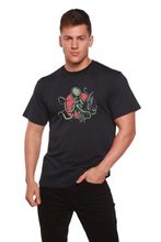 Load image into Gallery viewer, Octopus Men's Bamboo Viscose/Organic Cotton Short Sleeve Graphic T-Shirt