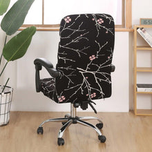 Load image into Gallery viewer, Office Chair Cover Jacquard Removable Gaming Computer Case Cushion Covers Dust Guards For Home Leisure Universal Size Modern Stretchable Cloth Polyester Universal Desk Task Chair Chair Covers Stretch Rotating Chair Slipcover