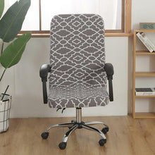 Load image into Gallery viewer, Office Chair Cover Jacquard Removable Gaming Computer Case Cushion Covers Dust Guards For Home Leisure Universal Size Modern Stretchable Cloth Polyester Universal Desk Task Chair Chair Covers Stretch Rotating Chair Slipcover