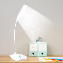 Load image into Gallery viewer, Office Desk LED Table Lamp USB Rechargeable Battery Bright Lamp Eye Care Mini Flex Room Desk Children's Lamp Bedroom Nightstand Decorative Table Lamp Cute Study Lamps for Bedroom Décor