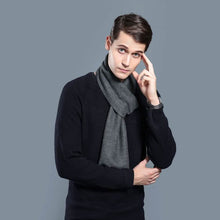 Load image into Gallery viewer, Ohayomi Mens Winter Cashmere Fashion Formal Soft Scarves