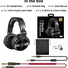 Load image into Gallery viewer, OneOdio Wired Over Ear Headphones Studio Monitor & Mixing DJ Stereo Headsets