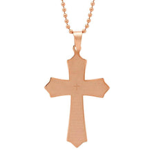 Load image into Gallery viewer, Our Father Lord's Prayer Cross Pendant