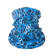 Load image into Gallery viewer, Outdoor Balaclava Bandana Uv Biker Cover Scarf Seamless Magic Headband Camouflage Neck Gaiter Face Cover Headwear Scarf Uniesx Men Women Bandanas Polyester Breathable Windproof Anti UV Neck Cover Camping Hiking Climbing Face Mask Headband