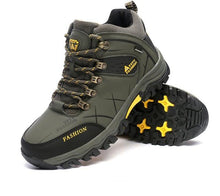 Load image into Gallery viewer, Outdoor Non-slip Snow Mens Boots Walking Climbing Hiking Shoes Mountain Sport Boots Hunting Men Winter Ankle Snow Hiking Boots Warm Water Resistant Non Slip Soft Shoes