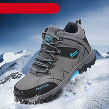 Load image into Gallery viewer, Outdoor Non-slip Snow Mens Boots Walking Climbing Hiking Shoes Mountain Sport Boots Hunting Men Winter Ankle Snow Hiking Boots Warm Water Resistant Non Slip Soft Shoes